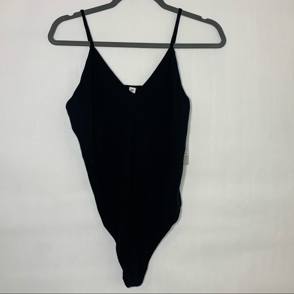5/$25 Nordstrom BP. Black spaghetti strap bodysuit